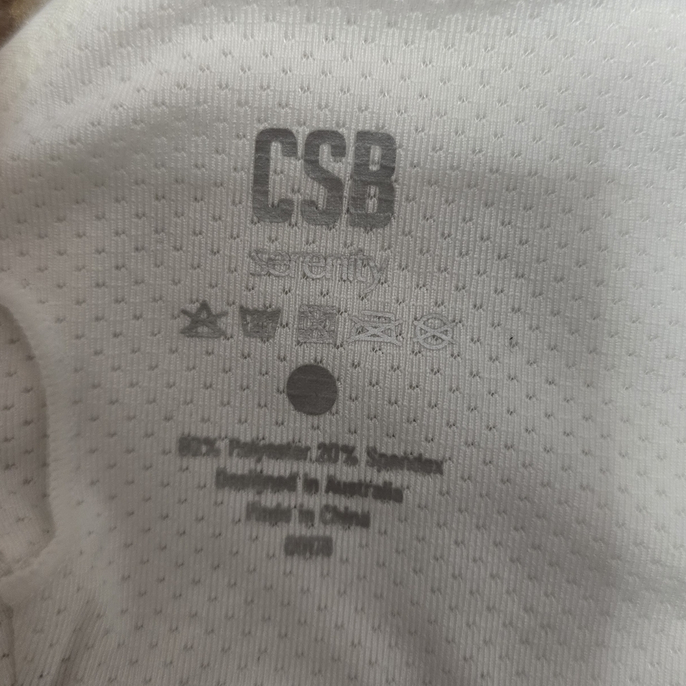 Crop Shop Boutique Serenity Laney Crop - White, size Small - Picture 5 of 6
